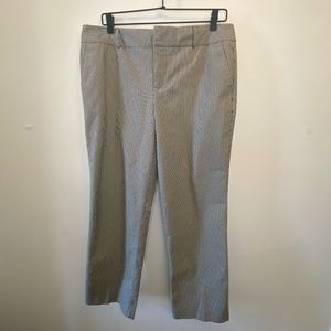 Norma Kamali pull on striped pants